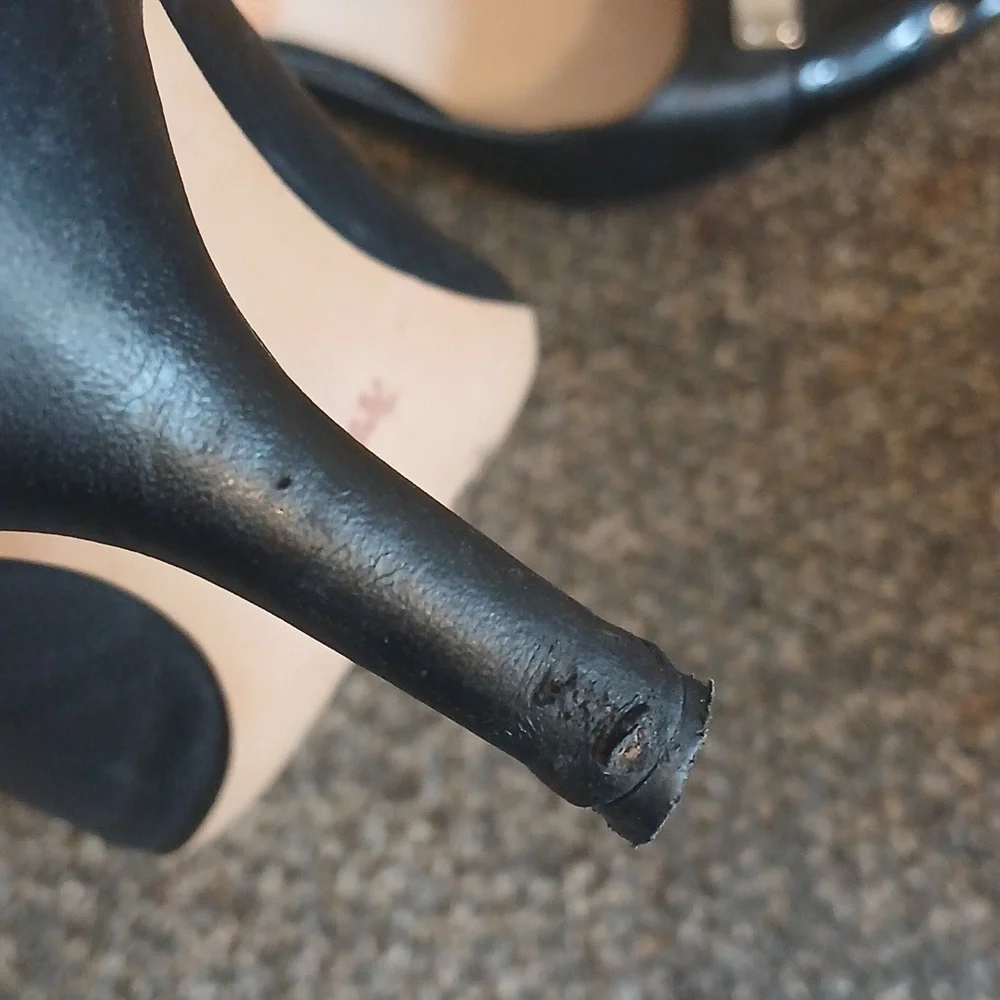 Coach Zan Black Leather Women's Pumps Size 7
